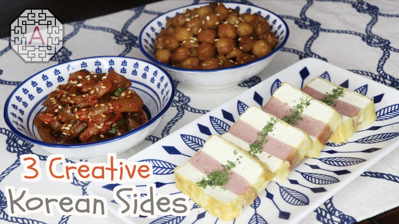 3 Korean Side Dishes Series #15 - Creative (반찬) | Aeri's Kitchen