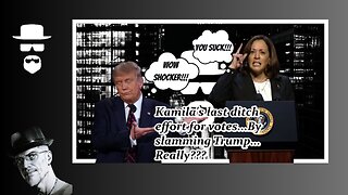 NASTY KAMILA WOOS VOTERS BY SLAMMING TRUMP...