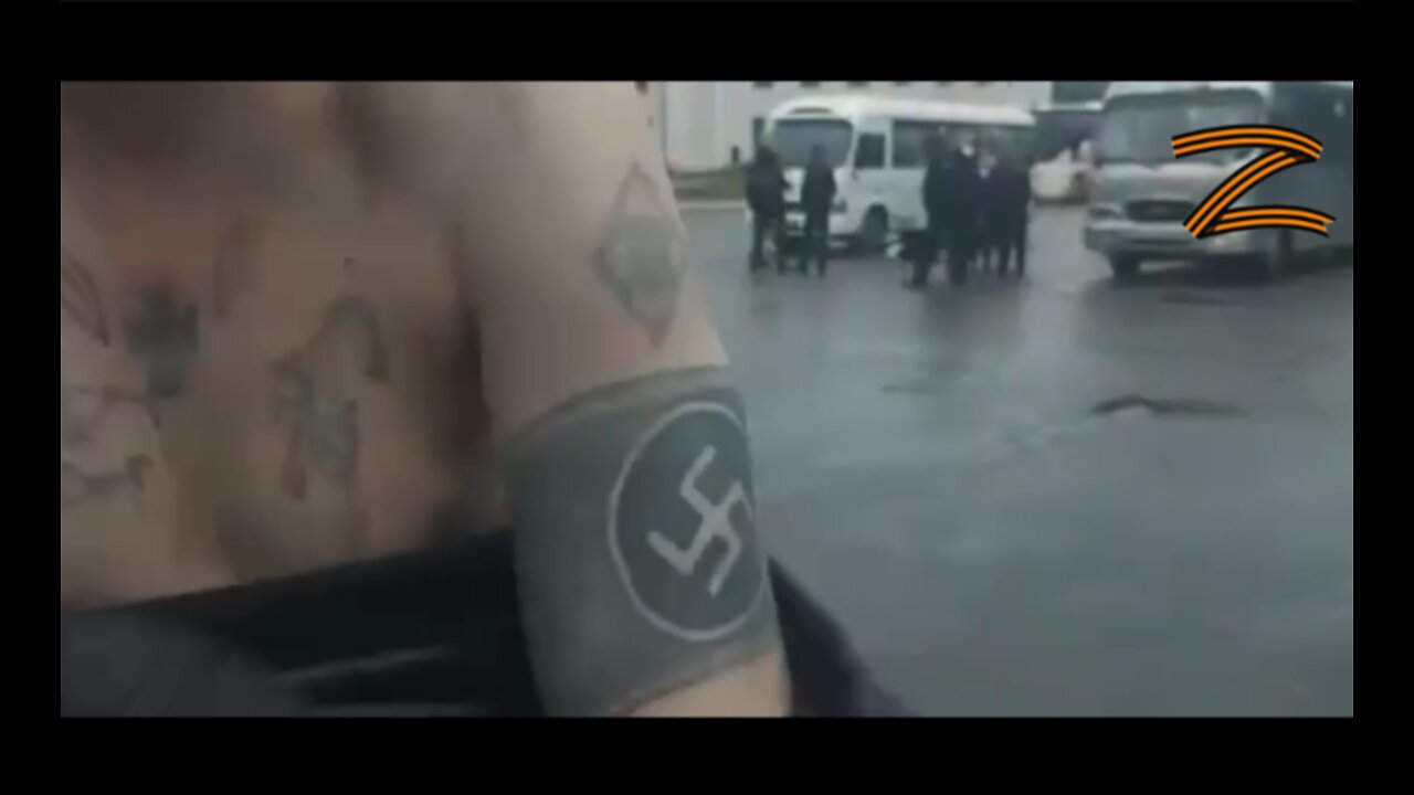 That's why the Russian military check men's tattoos at the exit from Mariupol