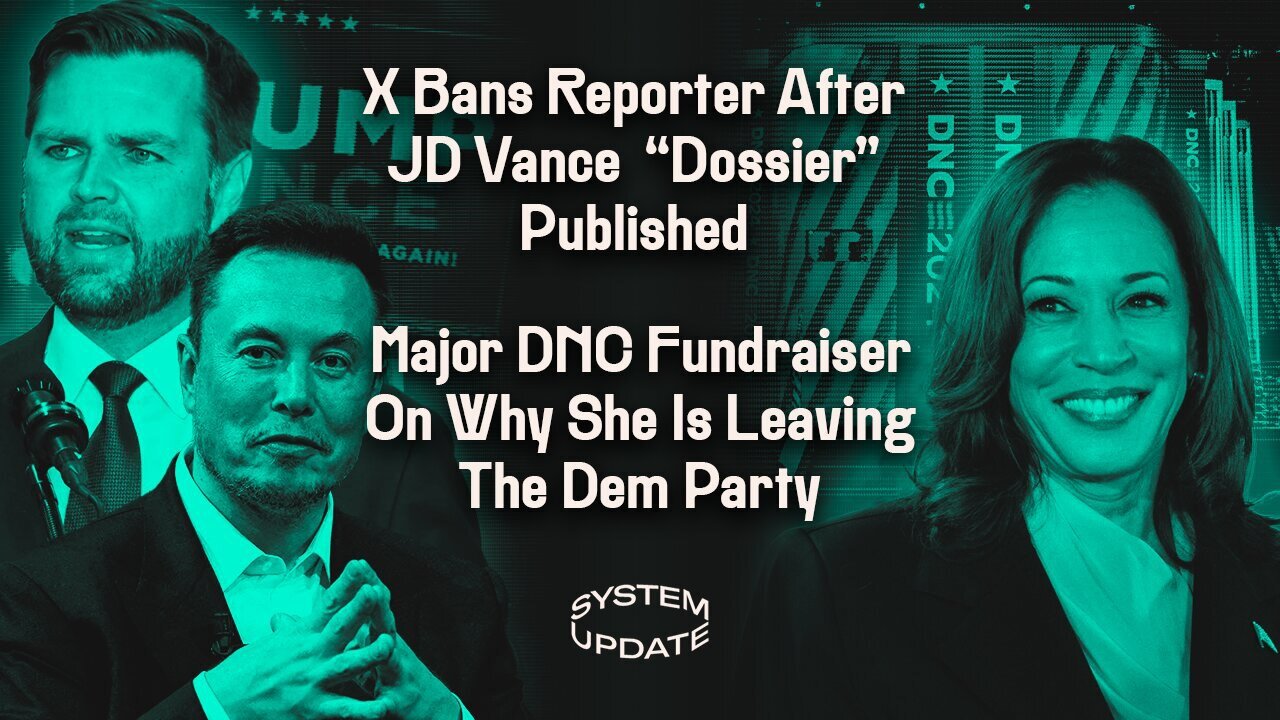 X Bans Reporter After JD Vance "Dossier" Published