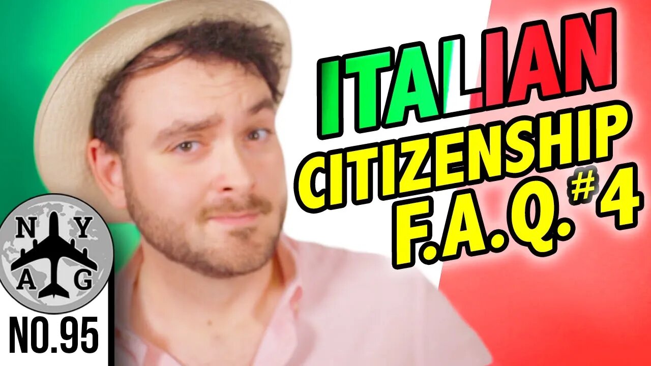 Italian Dual Citizenship/Life in Italy F.A.Q. #4 - Marriage? No thank you...