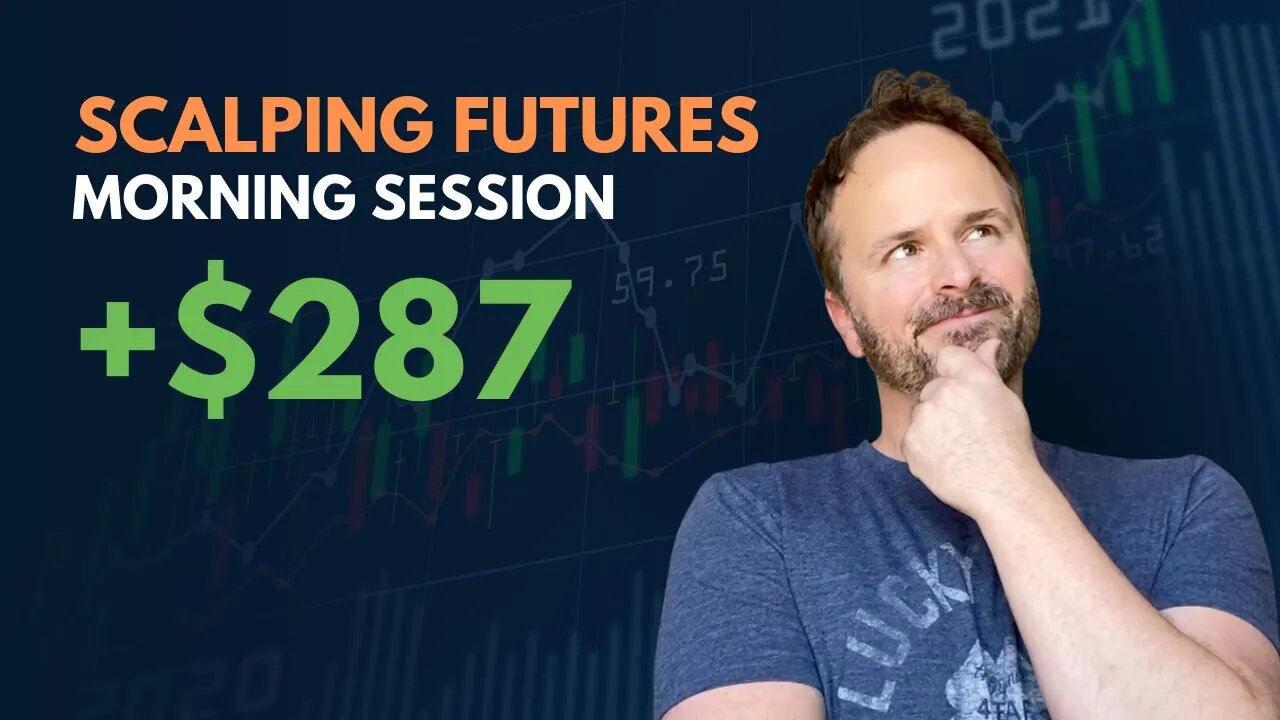 WATCH ME TRADE | +$287 WIN | DAY TRADING Nasdaq Futures Trading Scalping Day Trading