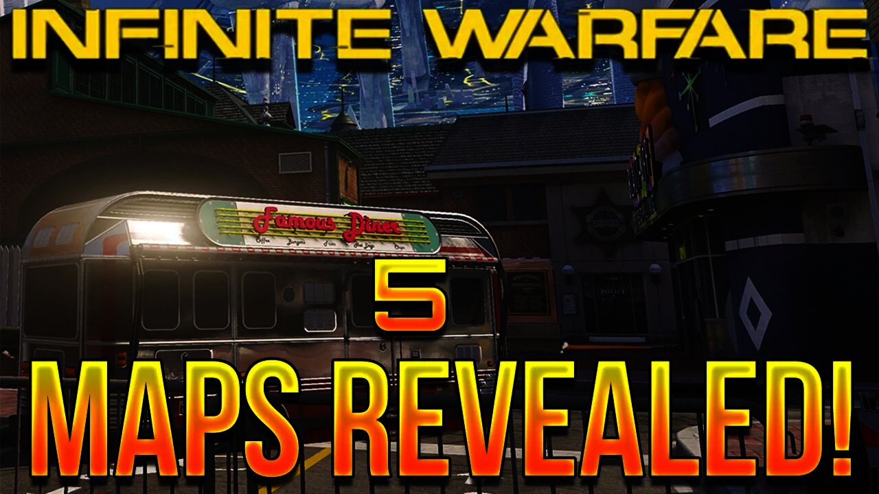 5 INFINITE WARFARE MULTIPLAYER MAPS REVEALED! - A Look At Infinite Warfare MP Maps!