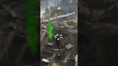 Fun With Helicopters! Comment 👇 #ps4 #ps5 #warzone #xbox #callofduty #explosion #helicopter #fun