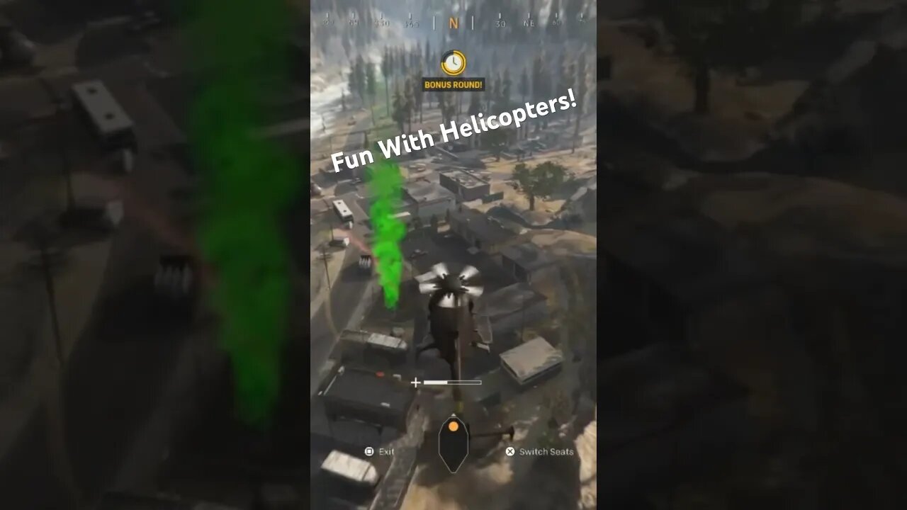 Fun With Helicopters! Comment 👇 #ps4 #ps5 #warzone #xbox #callofduty #explosion #helicopter #fun