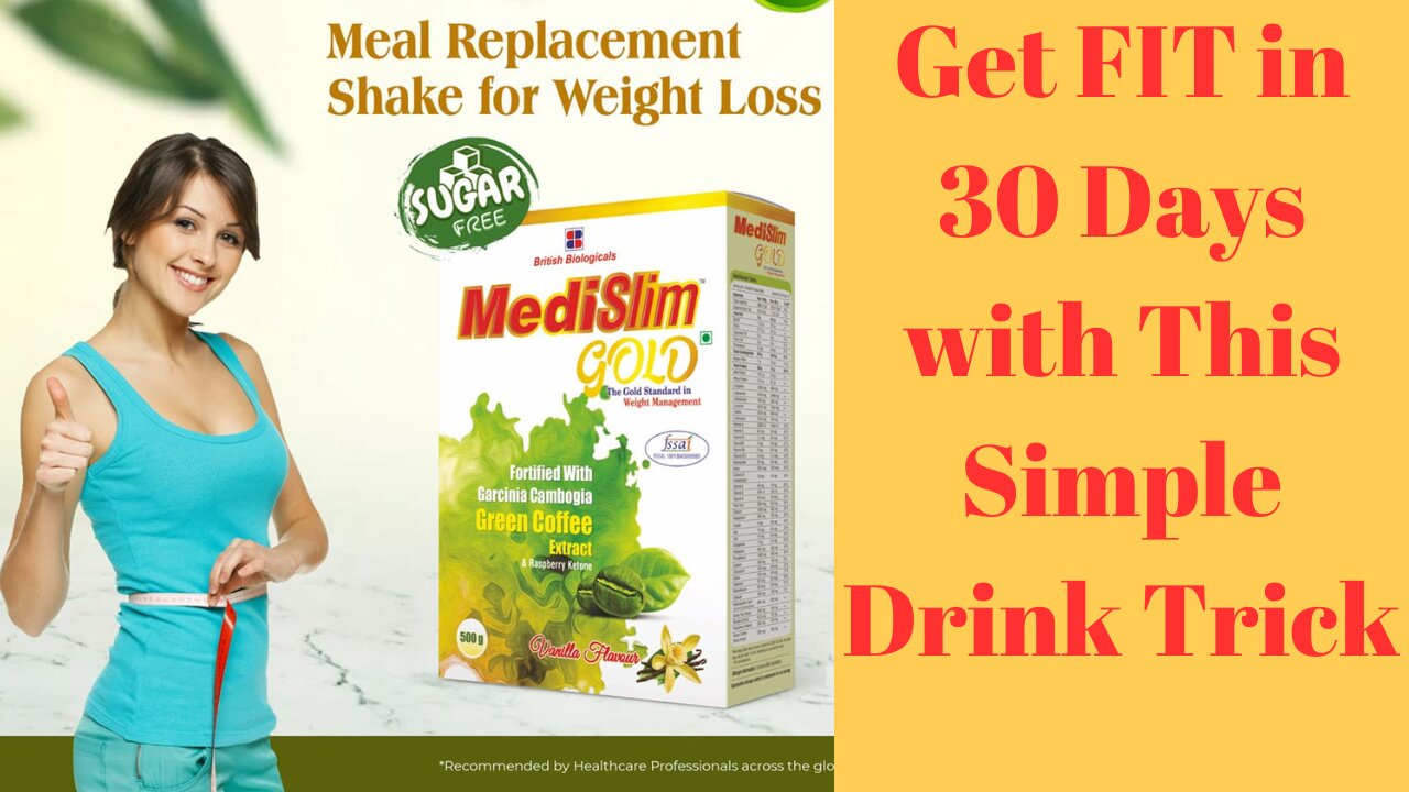 Get FIT in 30 Days with This Simple Drink Trick / Lose Weight FAST with These Drinks!