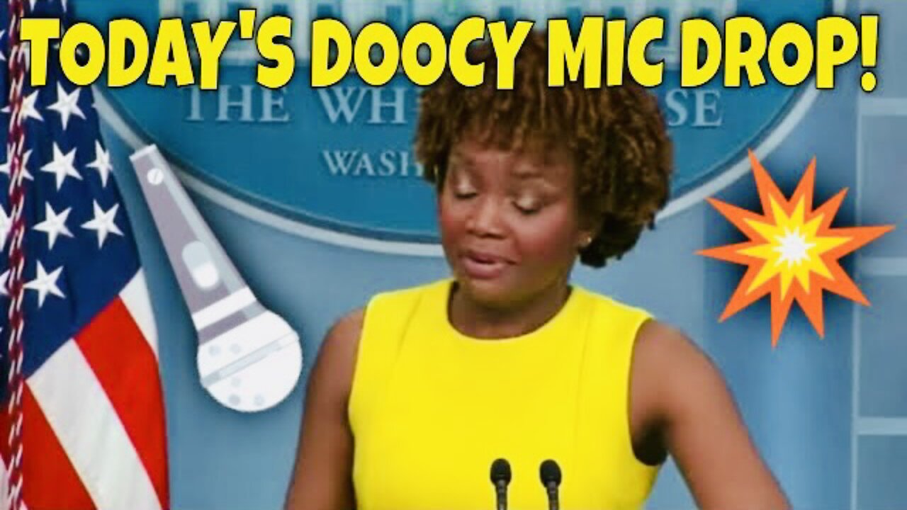 DOOCY MIC DROP🤜🎤on Karine Jean-Pierre over Biden's Speech Tonight