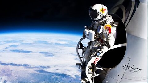 I Jumped from the space ( world record supersonic Freefal )