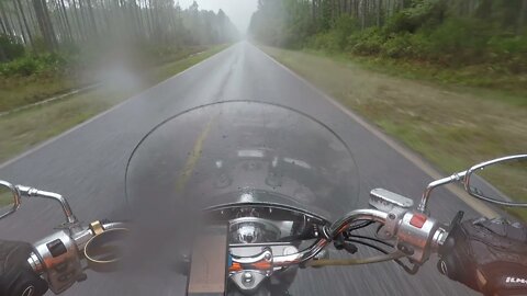 Wrong Turn. Heavy Rain. Dirt Road. Not Good!