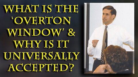 Culture not politics moves the Overton Window. Save the world? Save culture.