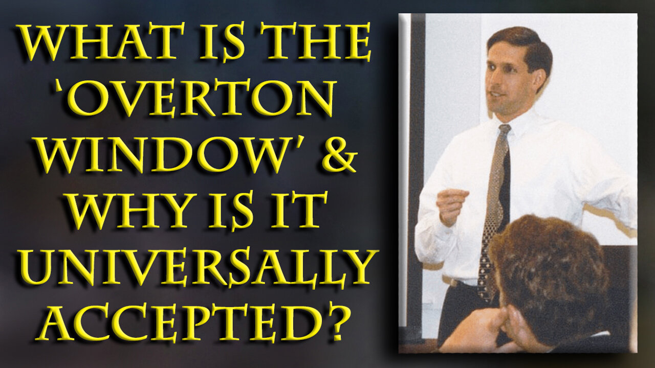 Culture not politics moves the Overton Window. Save the world? Save culture.