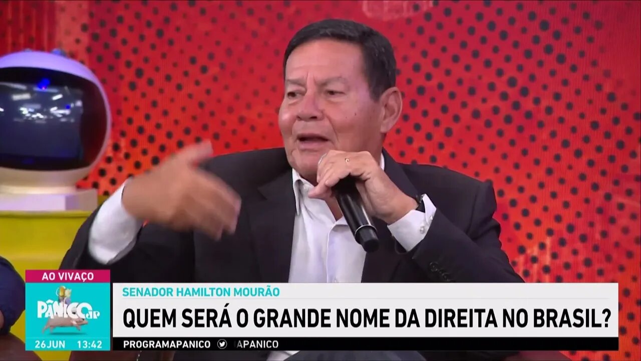 HAMILTON MOURÃO: “GOVERNO BOLSONARO FOI O MAIS ATACADO DA HISTÓRIA DO BRASIL”