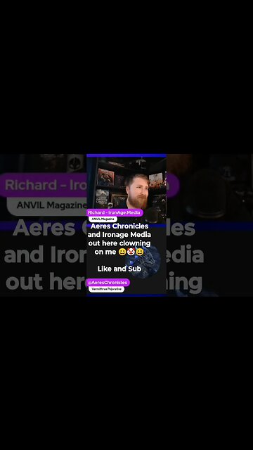 Aeres Chronicles and IronAge Media clownin on me 🤡😄🤡