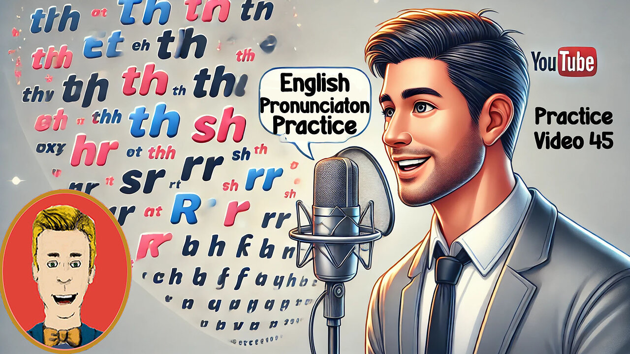 Pronunciation Practice! Ep 45: Improve English Pronunciation practice vocabulary