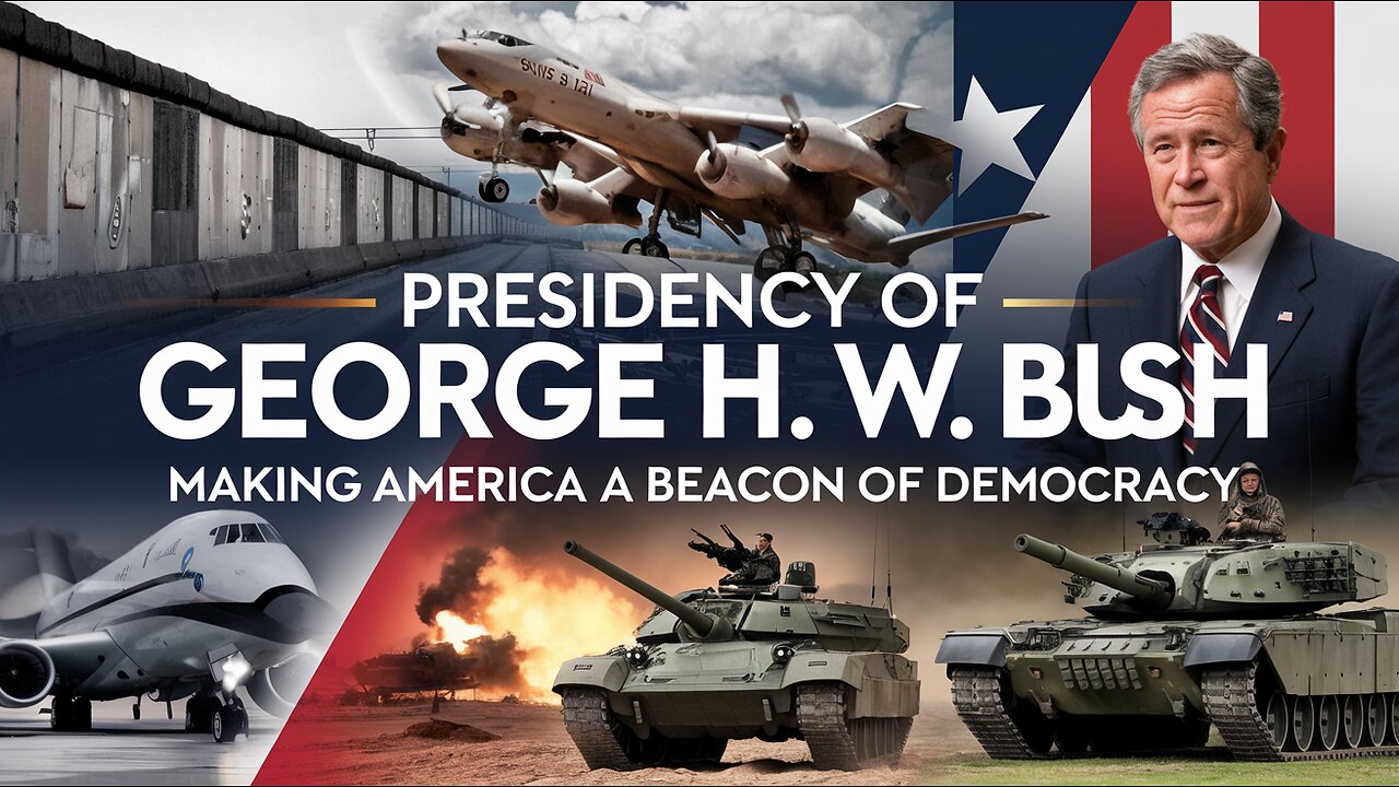 Presidency of George H. W. Bush: Making America A Beacon of Democracy