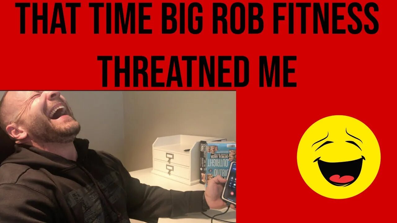 That Time Big Rob Fitness Threatened Me - Now He is Threatening Dave Palumbo, Jon Bravo, RX Muscle