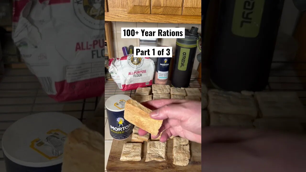 100+ Year Emergency Rations #hardtack