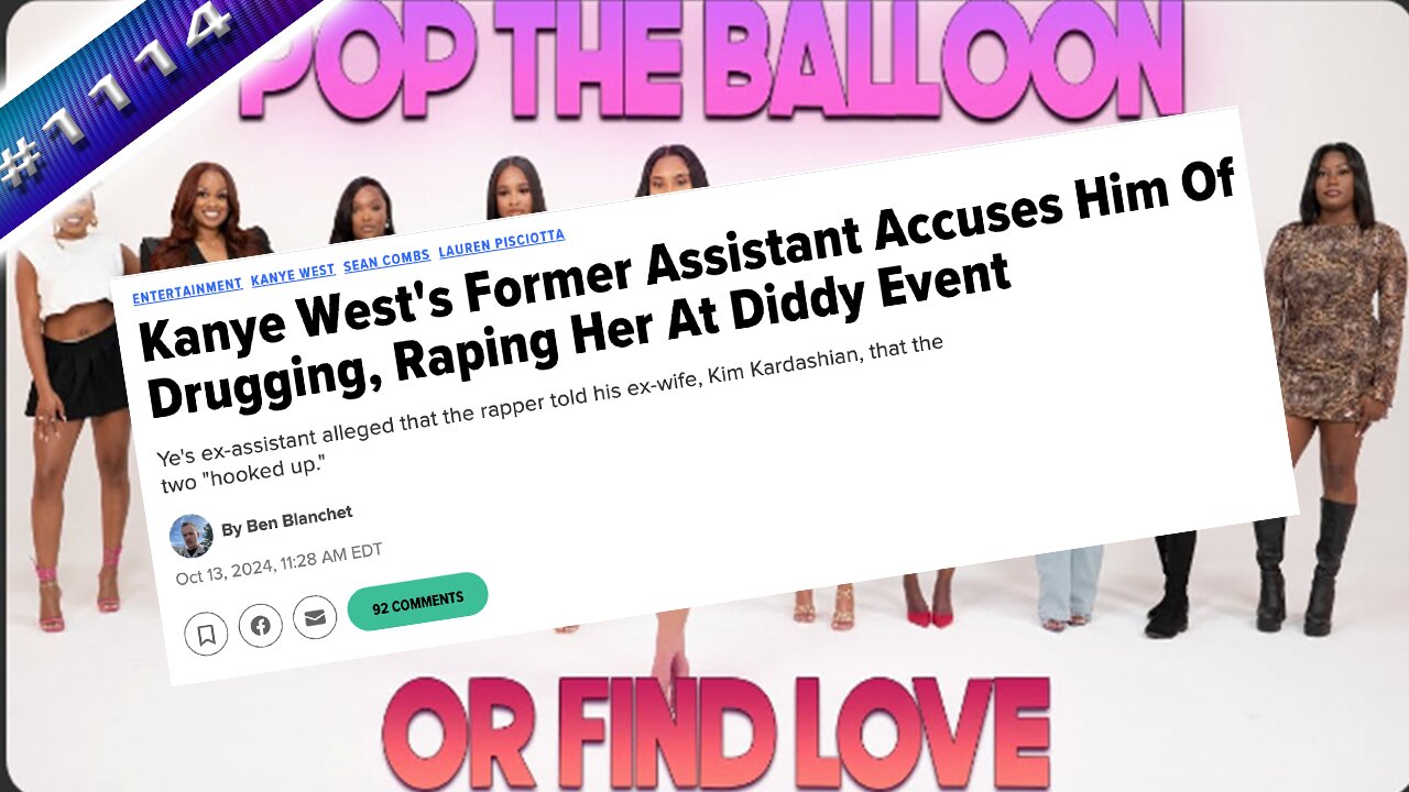 KANYE WEST ACCUSED OF EPAR | Pop The Ballon REACTION | Blind Date Love REACTION | TSR: LIVE