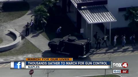 Collier Students for Freedom Plan March for Our Lives Rally in Naples