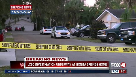 Deputies surround home in Bonita Springs