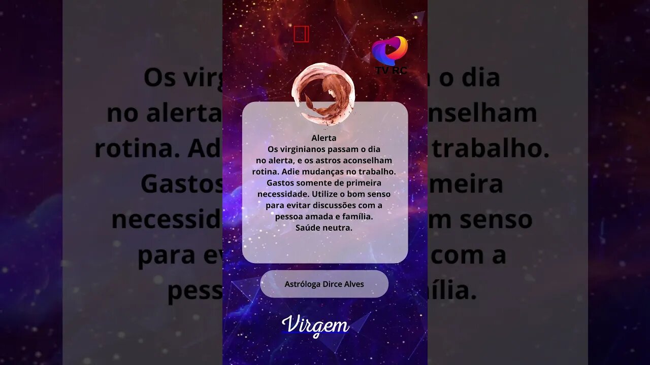 HORÓSCOPO EM ALERTA HOJE #VIRGEM 13/09/23 - CONFIRA AQUI! #shotrs