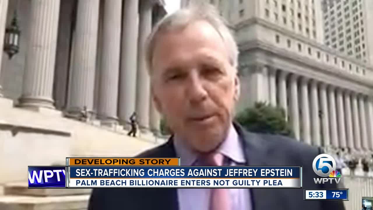 Sex trafficking charges against Jeffrey Epstein