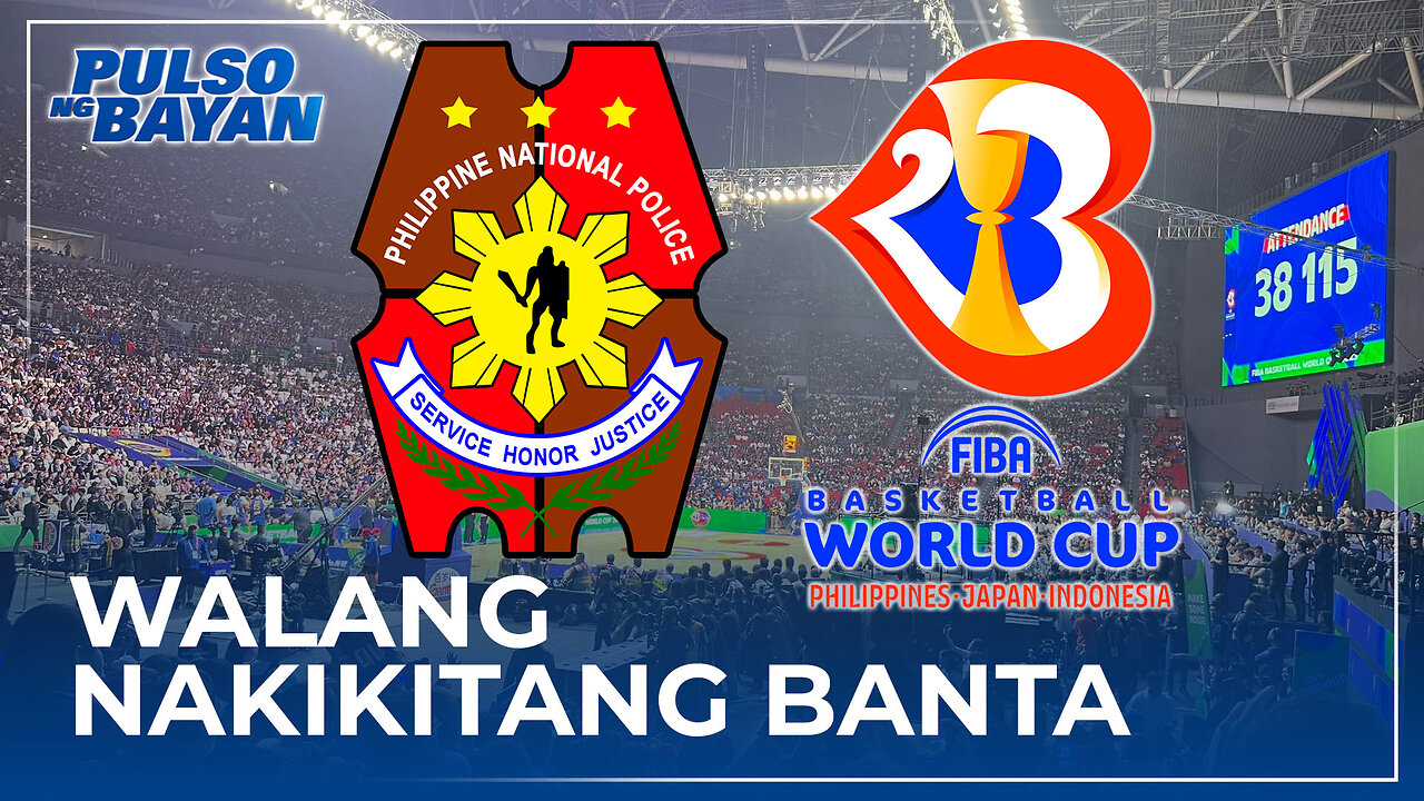 NCRPO, walang nakikitang banta sa seguridad sa pagbubukas ng FIBA World Cup