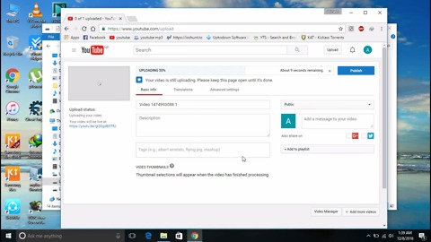 how to upload anything on youtube