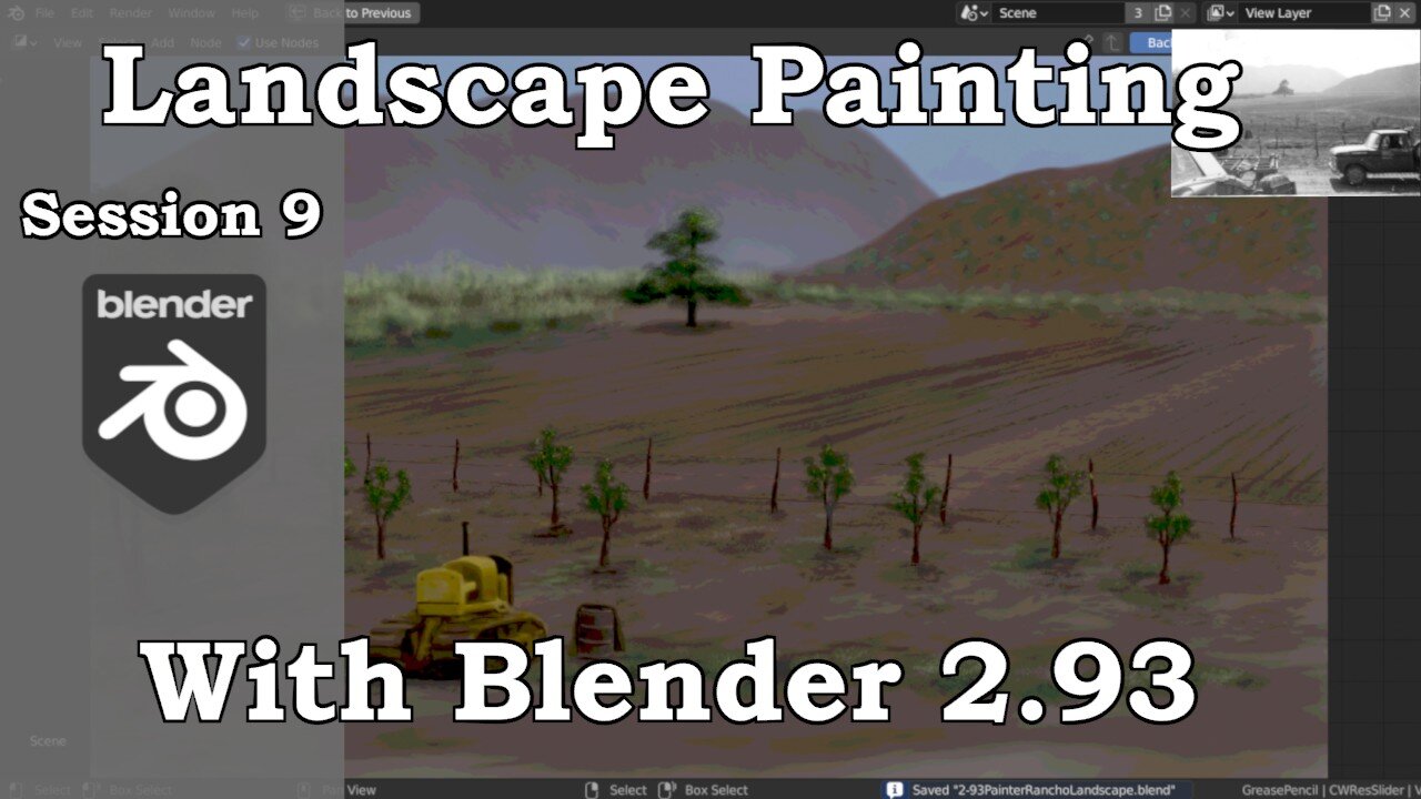 Painting With Blender, Session 9