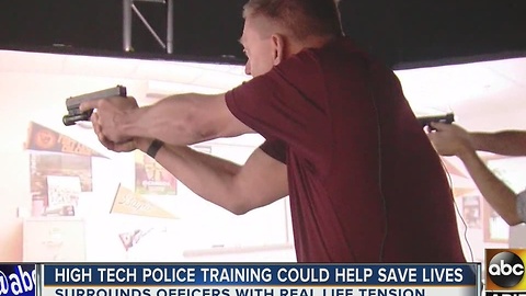 High-tech training could help save police lives