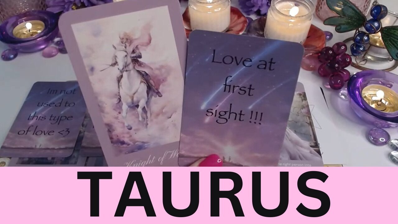 TAURUS♉💖YOUR LIFE IS ABOUT TO CHANGE!🤯THIS IS MEANT TO BE💓🪄TAURUS LOVE TAROT💝