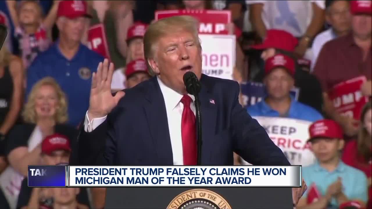 Former Michigan Rep. Dave Trott says President Trump did not win Man of the Year in Michigan