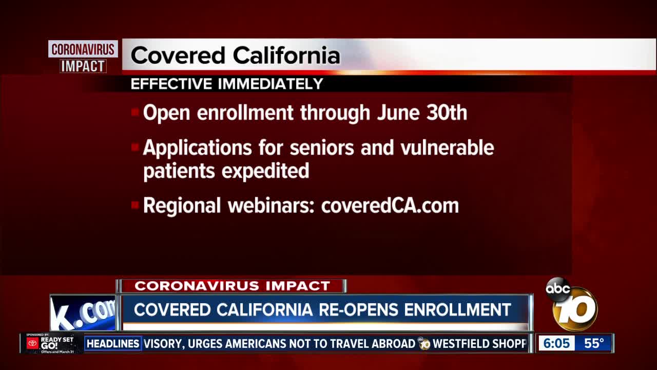 Covered California re-opens enrollment