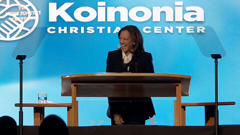 Pro-Abortion Democrat & The Word Salad Chopper Kamala trying to convince black Christians that she believes in God: "What we see is so hard to see that we lose faith or a vision of those things we cannot see but must know."