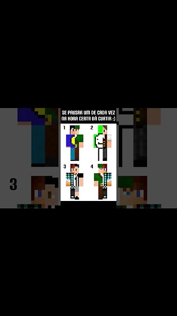 PAUSE NA HORA CERTA E COMENTE SE ACERTOU TODOS COMENTE #shorts