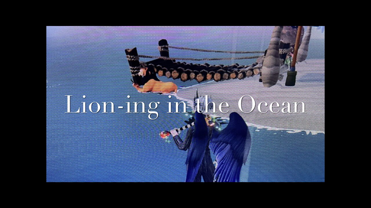 Witty Video Game Thoughts - Lion-ing in the Ocean