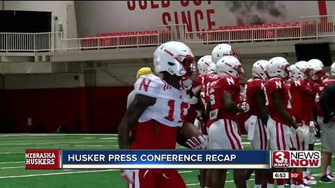 Sports debrief: Husker press conference recap