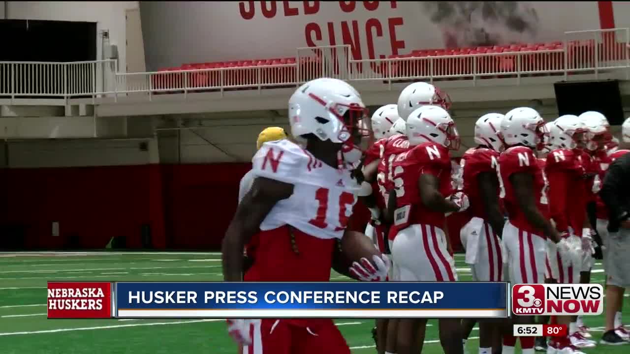 Sports debrief: Husker press conference recap