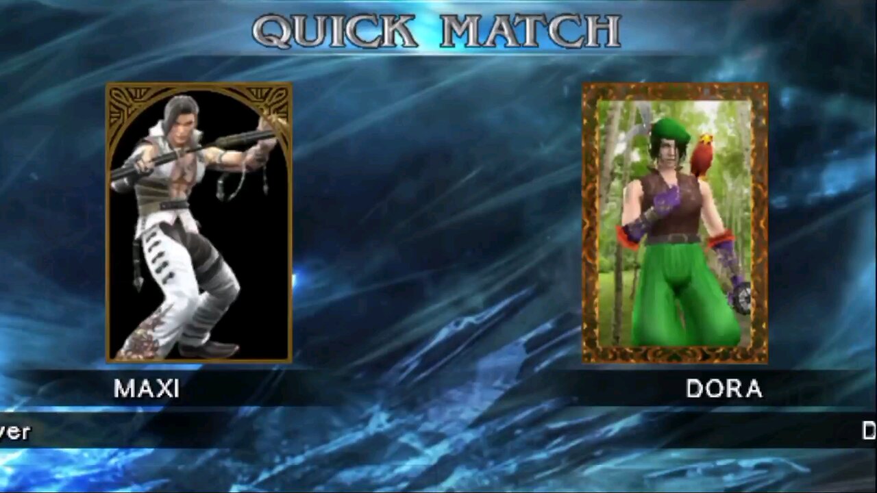 Maxi vs Dora fight Tekken 6