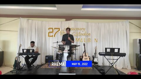May 15, 2022 PastorB.