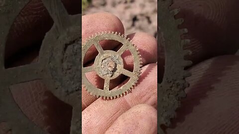 Clock Gear #relics #battle #trending #silver #metaldetecting #civilwar #coins #confederate