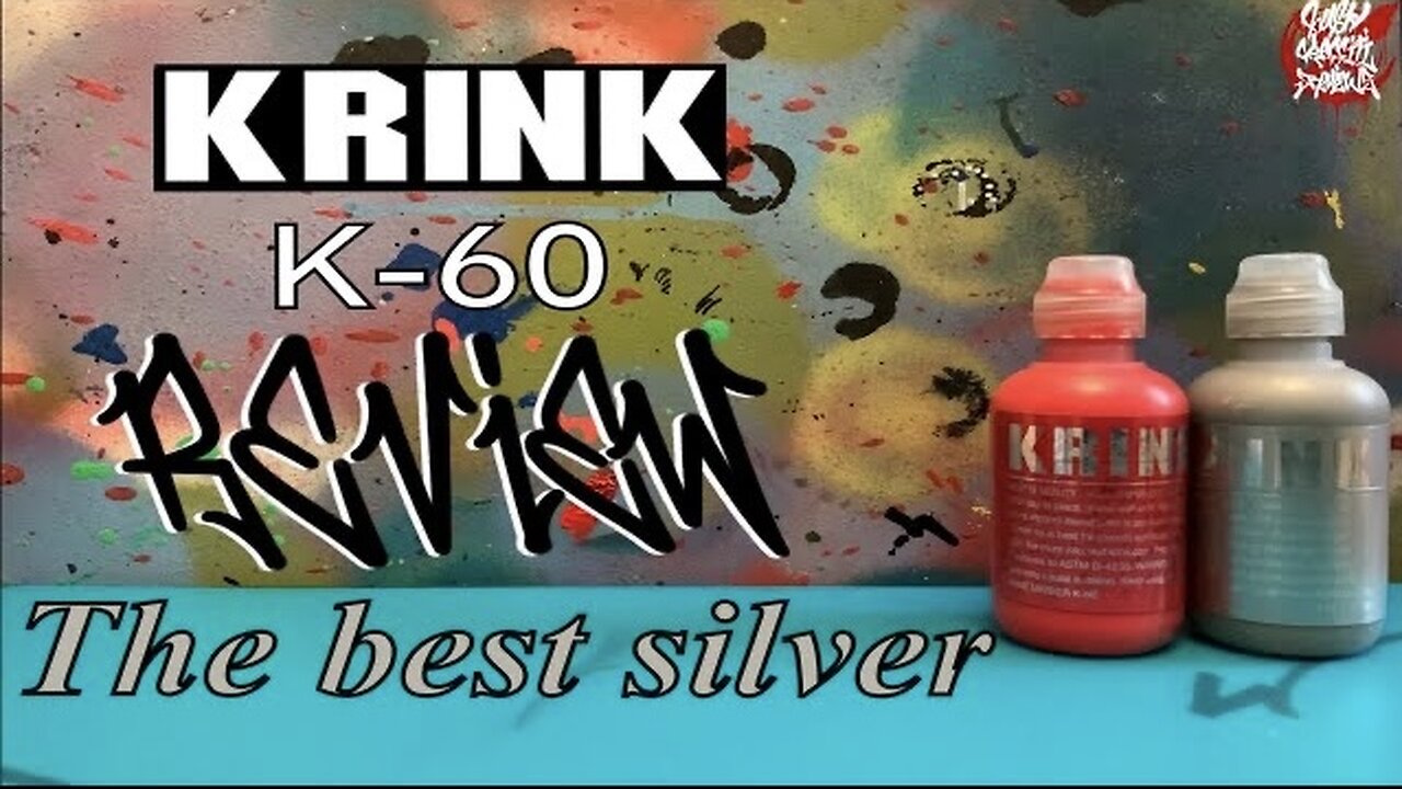 Krink K-60 mop Review “Red & Silver