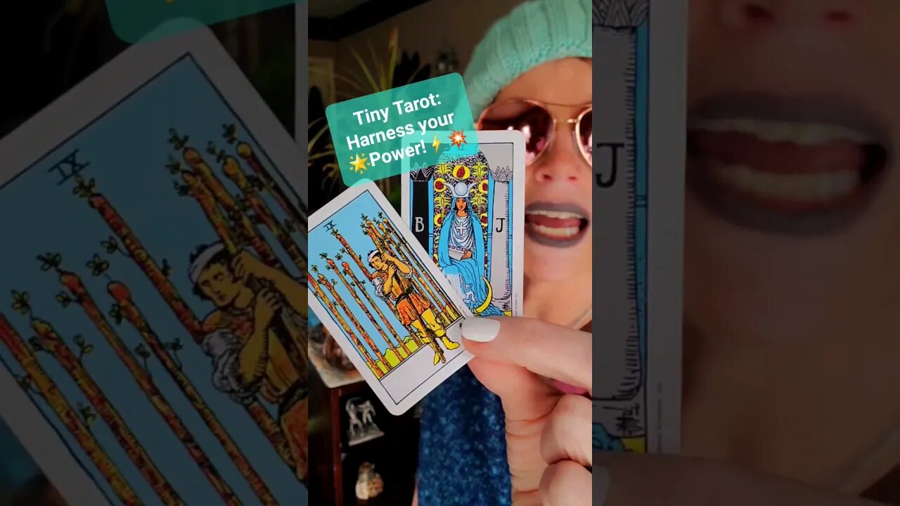 Harness🌟✨️ #lowkeymagickal #tinytarot #crystinasmart #dailytarot #abundance #tarot #lovetarot #lucky