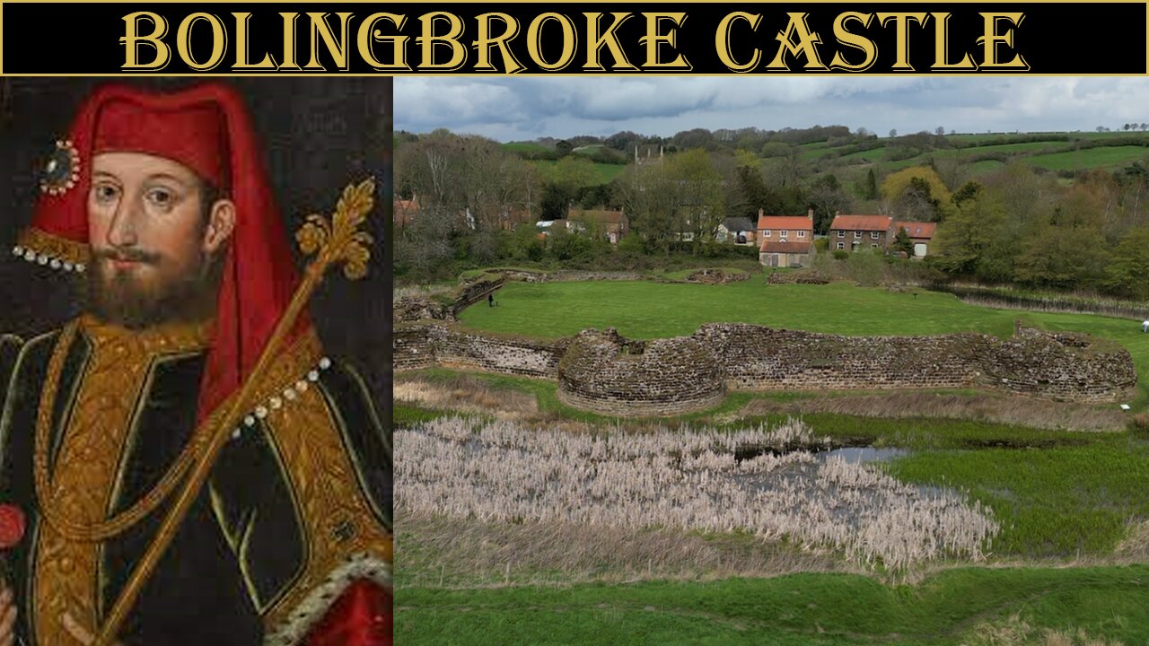 Bolingbroke Castle | History Seeking | Birthplace of King Henry 4th | Drone footage | 4K | HDR