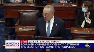 Senate Minority Leader Schumer on effort to overturn presidential election results