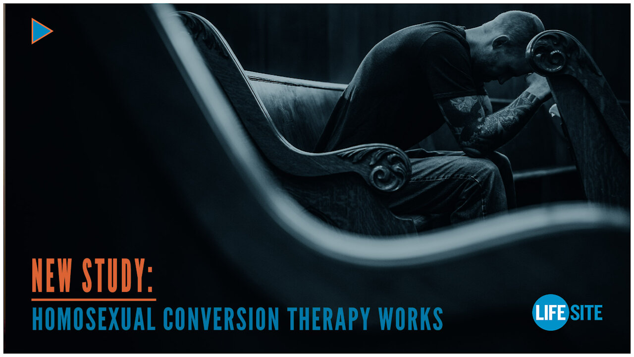 NEW STUDY: Homosexual Conversion Therapy Works