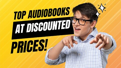 Unlock Huge Savings: Top Audiobooks at Discounted Prices!