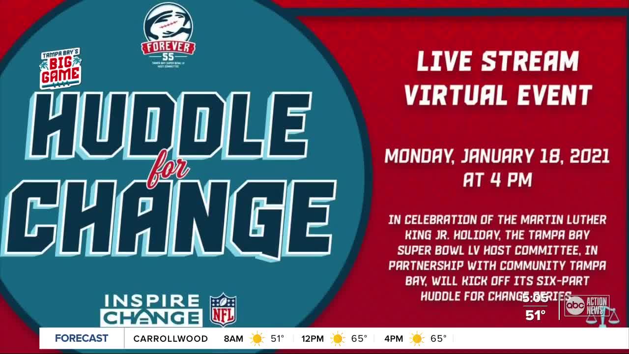 NFL Huddle for Change aims to fight racial injustice