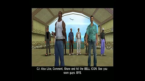 CJ Praises Tommy Vercetti in GTA Vice City