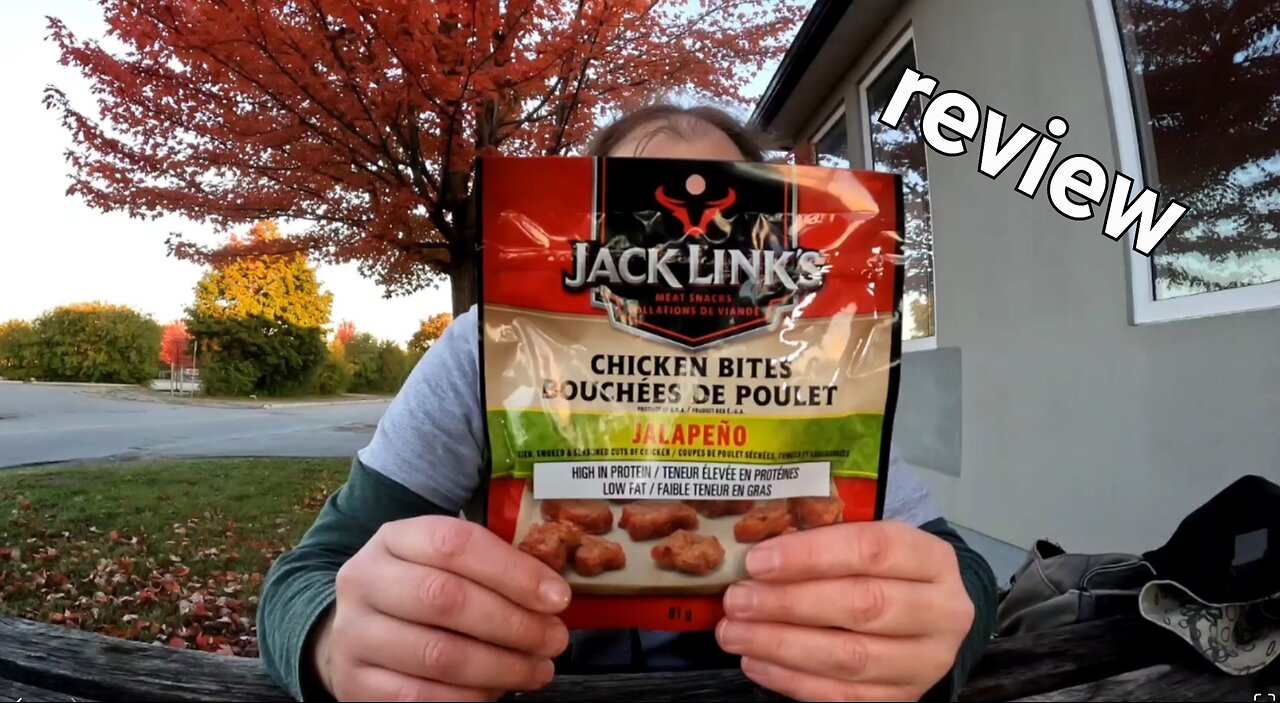 Jack Link's chicken bites jalapeno Review